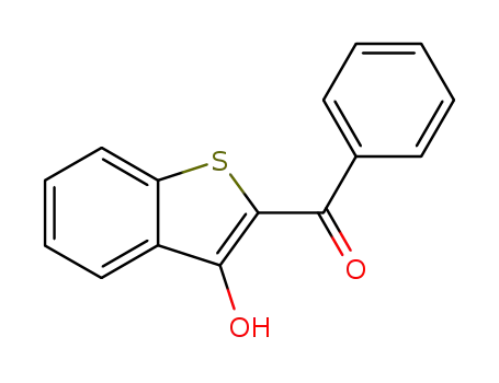Molecular Structure of 15776-28-0 (Methanone, (3-hydroxybenzo[b]thien-2-yl)phenyl-)