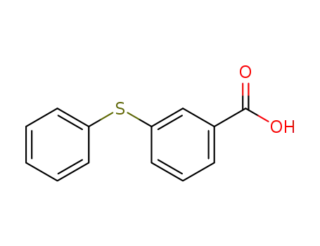 Molecular Structure of 5537-72-4 (m-(Phenylthio)benzoic acid)
