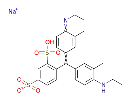 Molecular Structure of 2650-17-1 (Xylene Cyanole FF)