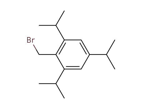 Molecular Structure of 166519-14-8 (2-(bromomethyl)-1,3,5-triisopropylbenzene)