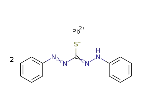 1,5-diphenyl-thiocarbazone; lead (II)-salt