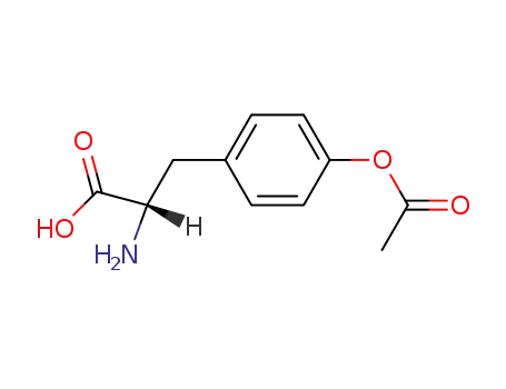 Molecular Structure of 6636-22-2 (O-ACETYL-L-TYROSINE)