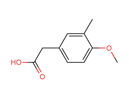 Molecular Structure of 4513-73-9 (4-METHOXY-3-METHYLPHENYLACETIC ACID)