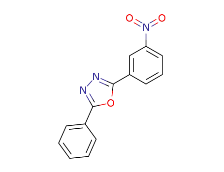 Molecular Structure of 1874-38-0 (1,3,4-Oxadiazole, 2-(3-nitrophenyl)-5-phenyl-)