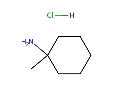 Molecular Structure of 89854-70-6 (1-Methyl-cyclohexylamine hydrochloride)
