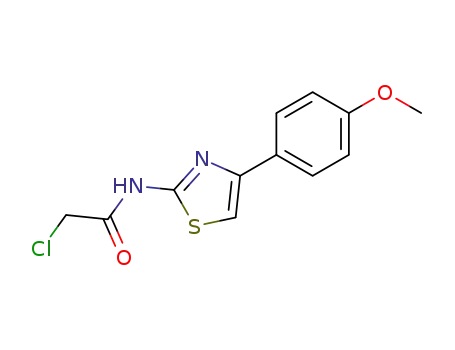 2-CHLORO-N-[4-(4-METHOXY-PHENYL)-THIAZOL-2-YL]-아세트아미드
