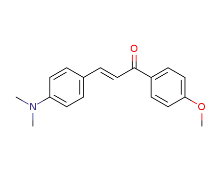 Molecular Structure of 52119-37-6 ((E)-4-(Dimethylamino)-4'-methoxychalcone)