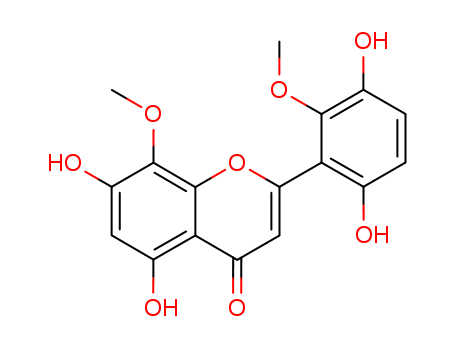 4H-1-Benzopyran-4-one,2-(3,6-dihydroxy-2-methoxyphenyl)-5,7-dihydroxy-8-methoxy-                                                                                                                        