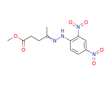 methyl (4Z)-4-[(2,4-dinitrophenyl)hydrazinylidene]pentanoate cas  6157-91-1