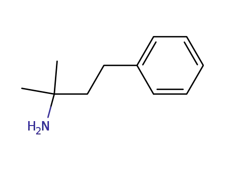 Molecular Structure of 43052-72-8 (1,1-Dimethyl-3-phenyl-propylamin)