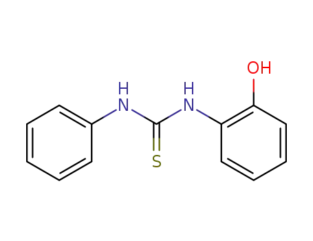 Molecular Structure of 17073-34-6 (N-(2-hydroxyphenyl)-N'-phenylthiourea)