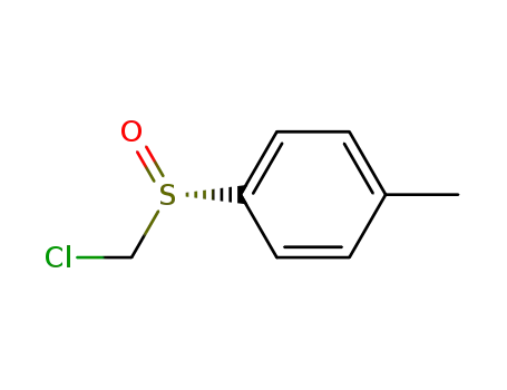 Molecular Structure of 31350-91-1 (Benzene, 1-[(R)-(chloromethyl)sulfinyl]-4-methyl-)