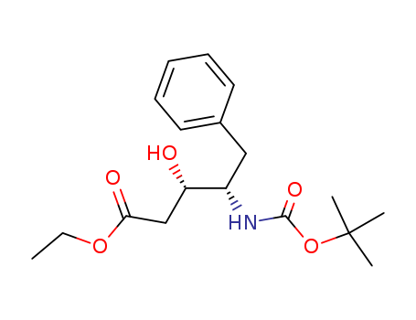 (3S,4S)-4-N-BOCAMINO-3-HYDROXY-5-PHENYL-PENTANOIC ACID