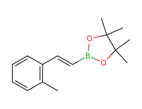 1,3,2-Dioxaborolane, 4,4,5,5-tetramethyl-2-[(1E)-2-(2-methylphenyl)ethenyl]-