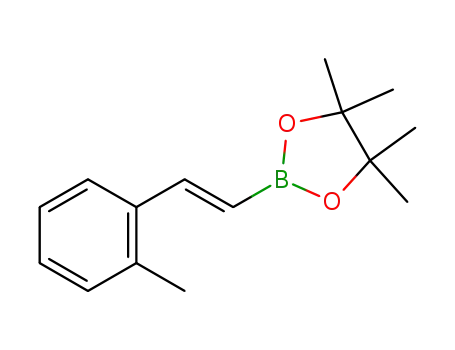 Molecular Structure of 1294009-26-9 (2-Methyl-beta-styrylboronic acid pinacoal ester)