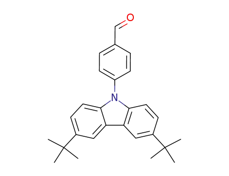 Benzaldehyde, 4-[3,6-bis(1,1-dimethylethyl)-9H-carbazol-9-yl]-