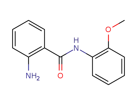 Molecular Structure of 70083-21-5 (2-AMINO-N-(2-METHOXY-PHENYL)-BENZAMIDE)