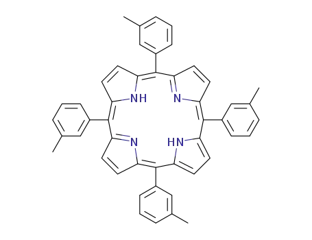 Molecular Structure of 50849-45-1 (meso-Tetra(3-methylphenyl) porphine)