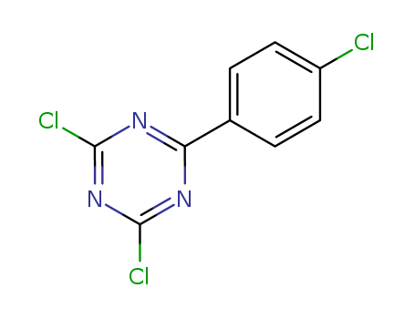 2,4-dichloro-6-(4-chlorophenyl)-1,3,5-triazine(10202-46-7)