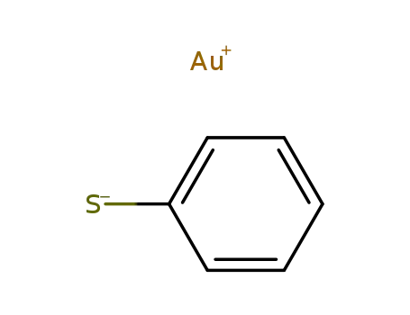 Molecular Structure of 1192-39-8 (Benzenethiol, gold(1+) salt)