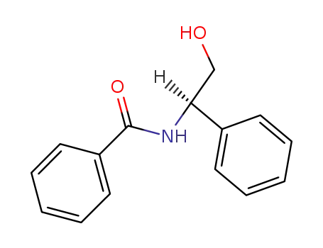 Molecular Structure of 74213-58-4 (Benzamide, N-[(1R)-2-hydroxy-1-phenylethyl]-)