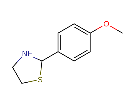 Thiazolidine,2-(4-methoxyphenyl)- cas  31404-08-7