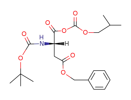 (S)-3-tert-Butoxycarbonylamino-4-isobutoxycarbonyloxy-4-oxo-butyric acid benzyl ester
