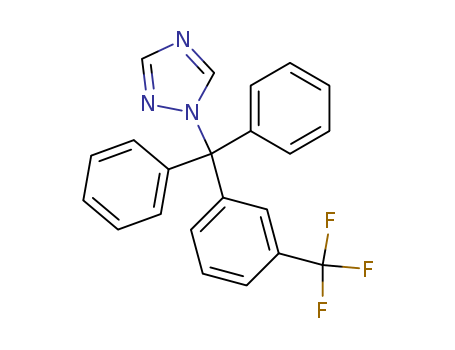 1H-1,2,4-Triazole,1-[diphenyl[3-(trifluoromethyl)phenyl]methyl]-