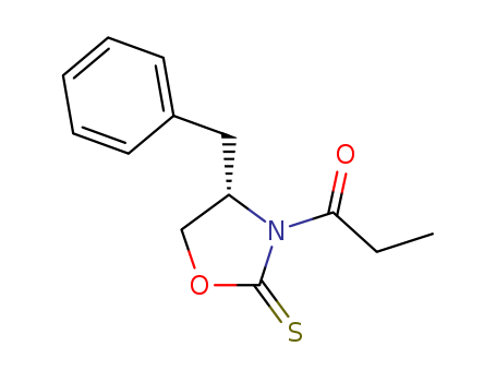1-Propanone,1-[(4S)-4-(phenylmethyl)-2-thioxo-3-oxazolidinyl]-