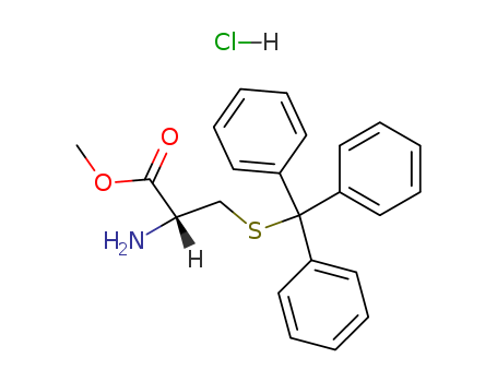 L-Cysteine,S-(triphenylmethyl)-, methyl ester, hydrochloride (1:1) cas  62675-68-7
