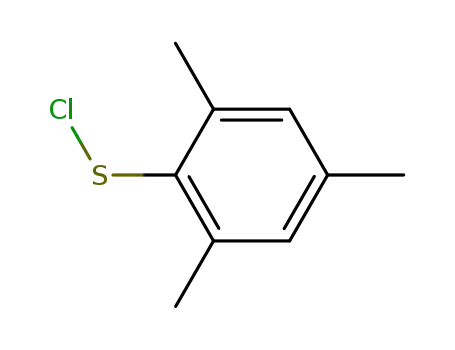 Benzenesulfenyl chloride, 2,4,6-trimethyl-