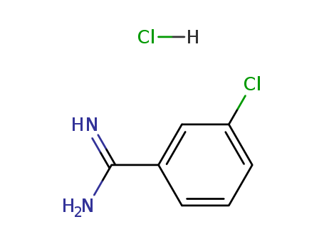 3-chlorobenzenecarboximidamide hydrochloride (1:1)