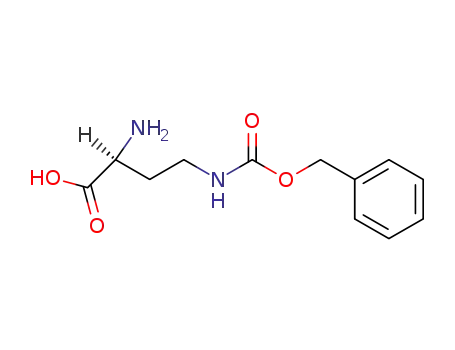 Molecular Structure of 2130-77-0 (H-DAB(Z)-OH)