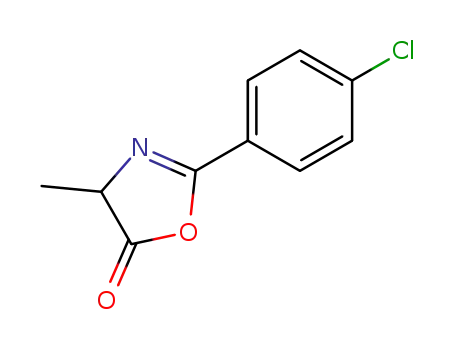 5(4H)-Oxazolone, 2-(4-chlorophenyl)-4-methyl-