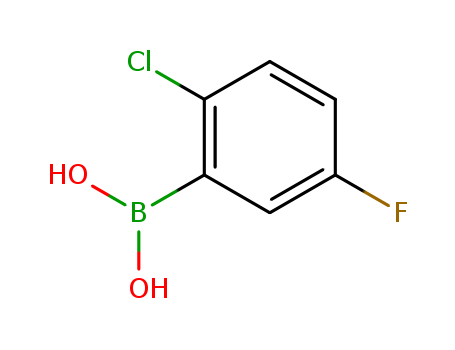 2-Chloro-5-fluorophenylboronic acid cas no. 444666-39-1 98%