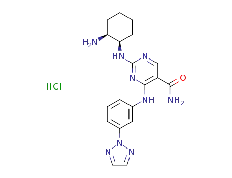 Molecular Structure of 1370261-97-4 (PRT062607 (Hydrochloride))