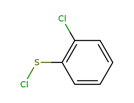 Molecular Structure of 14575-10-1 (Benzenesulfenyl chloride, 2-chloro-)