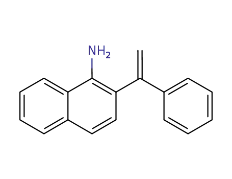 Molecular Structure of 1361952-17-1 (2-(1-phenylvinyl)naphthalen-1-amine)