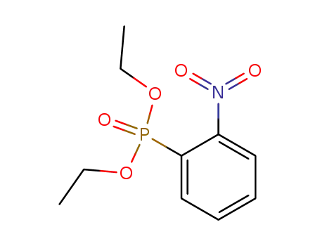 Molecular Structure of 13294-40-1 (Phosphonic acid, (2-nitrophenyl)-, diethyl ester)