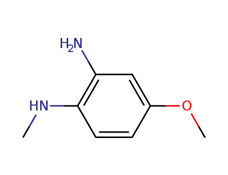 Molecular Structure of 3360-78-9 (N-(2-AMINO-4-METHOXYPHENYL)-N-METHYLAMINE)