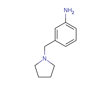 3-(PYRROLIDIN-1-YLMETHYL)ANILINE
