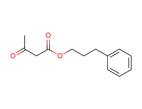 Molecular Structure of 113778-34-0 (Butanoic acid, 3-oxo-, 3-phenylpropyl ester)