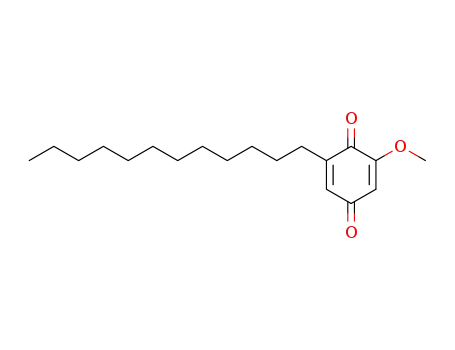 Molecular Structure of 4075-01-8 (6-dodecyl-2-methoxy-1,4-benzoquinone)