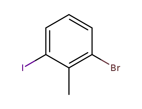 Molecular Structure of 97456-81-0 (2-BROMO-6-IODOTOLUENE)