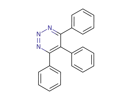 Molecular Structure of 39672-37-2 (1,2,3-Triazine, 4,5,6-triphenyl-)