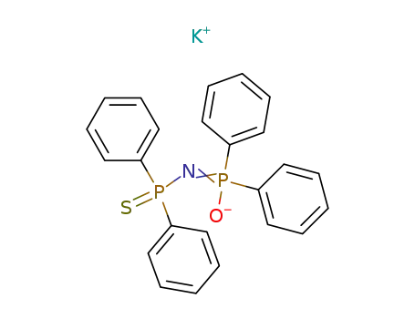 Molecular Structure of 17162-84-4 (tetraphenylimidothioxodiphosphinic acid potassium salt)