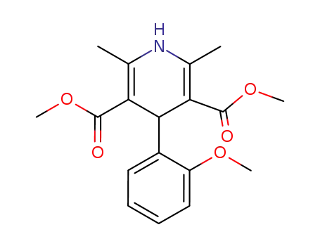 dimethyl 4-(2-methoxyphenyl)-2,6-dimethyl-1,4-dihydropyridine-3,5-dicarboxylate