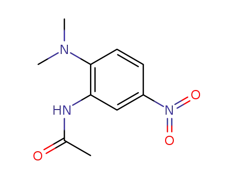 Molecular Structure of 5367-36-2 (2'-DIMETHYLAMINO-5'-NITROACETANILIDE)