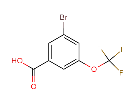 Molecular Structure of 453565-90-7 (3-Bromo-5-(trifluoromethoxy)Benzoicacid)