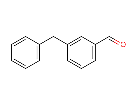 Molecular Structure of 52315-08-9 (Benzaldehyde, 3-(phenylmethyl)-)